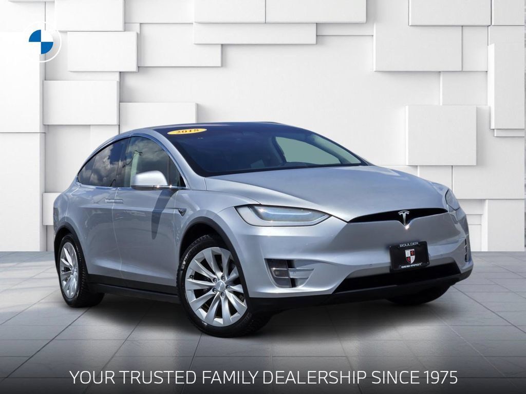Used 2018 Tesla Model X 75D AWD/4WD image 1