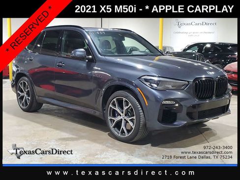 Used 2021 BMW X5 M50i w/ Dynamic Handling Package AWD/4WD image 3
