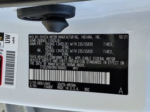 Used 2022 Toyota Highlander Limited AWD/4WD image 27