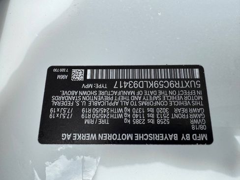 Used 2019 BMW X3 xDrive30i w/ Convenience Package AWD/4WD image 38