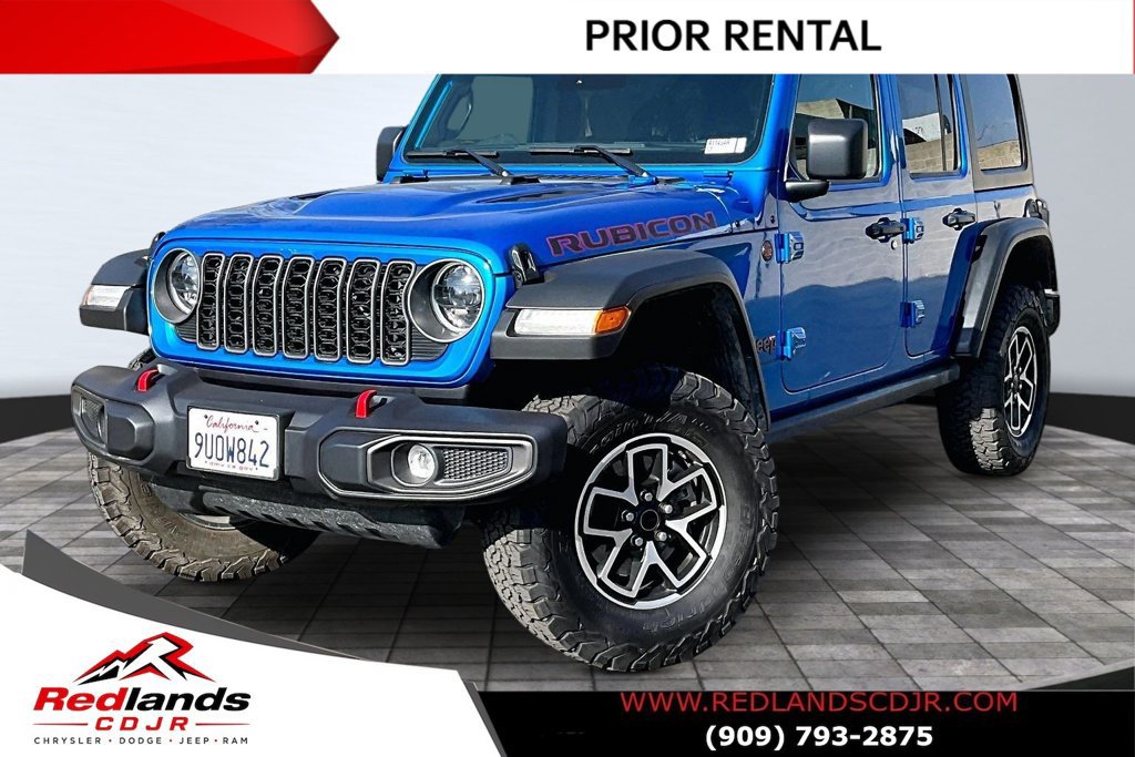 Certified 2025 Jeep Wrangler Unlimited Rubicon w/ Convenience Group AWD/4WD image 1