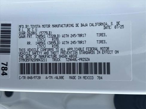 New 2025 Toyota Tacoma SR5 image 18