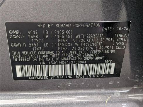 Certified 2026 Subaru Crosstrek 2.5i Premium AWD/4WD image 25