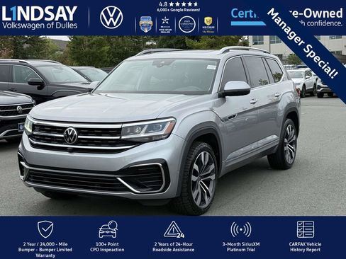Certified 2022 Volkswagen Atlas SEL Premium image 4