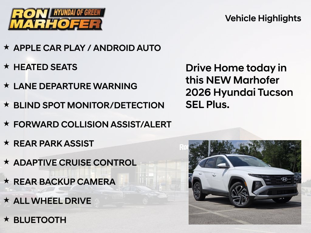 New 2026 Hyundai Tucson SEL Plus AWD/4WD image 15