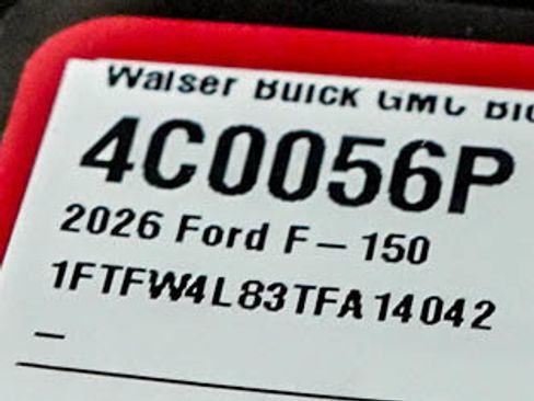 Used 2026 Ford F150 Tremor w/ Equipment Group 402B MID AWD/4WD image 32