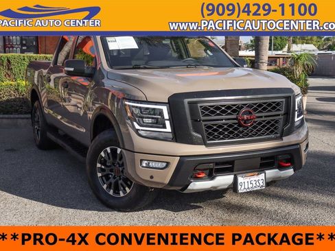 Used 2023 Nissan Titan PRO-4X w/ Pro-4x Convenience Package AWD/4WD image 1