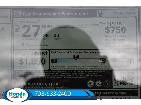 New 2026 Honda HR-V EX-L image 38