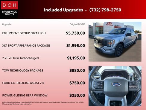 Used 2021 Ford F150 XLT w/ Equipment Group 302A High image 6