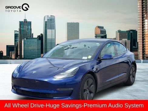 Used 2023 Tesla Model 3 Long Range AWD/4WD image 1