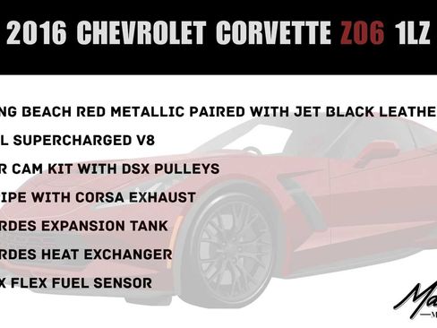 Used 2016 Chevrolet Corvette Z06 RWD image 2