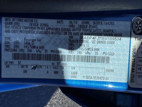 Used 2011 Ford Fiesta SES image 36