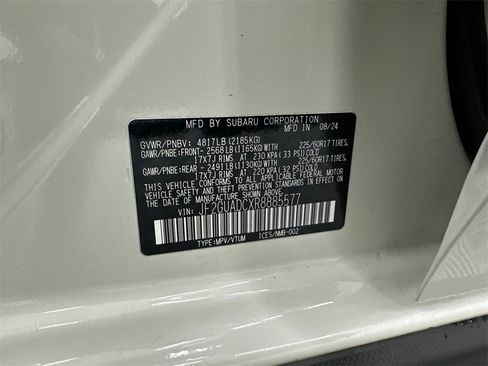 Used 2024 Subaru Crosstrek 2.0i Premium image 33