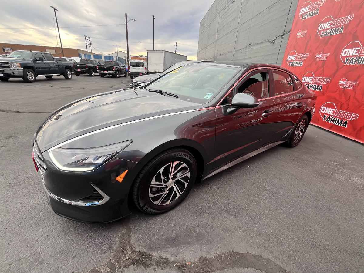 Used 2021 Hyundai Sonata Blue FWD image 4
