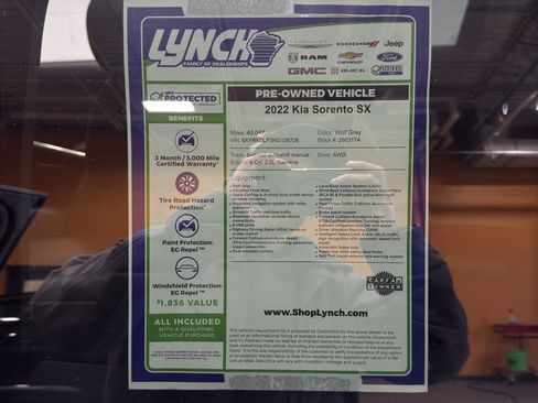 Used 2022 Kia Sorento SX image 42