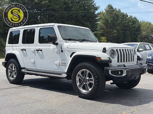Used 2021 Jeep Wrangler Unlimited Sahara AWD/4WD image 8