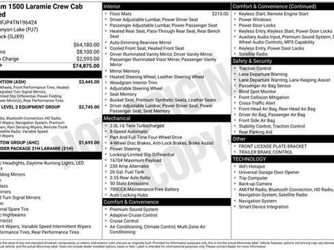 New 2026 RAM 1500 Laramie w/ Night Edition image 35