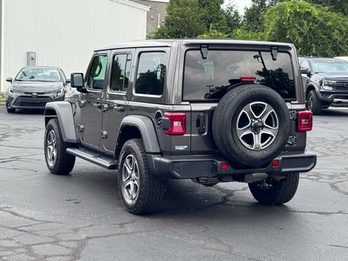 Used 2021 Jeep Wrangler Unlimited Sport w/ Sun And Sound Package AWD/4WD image 16