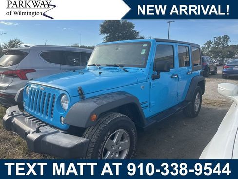 Used 2018 Jeep Wrangler Unlimited Sport S image 1