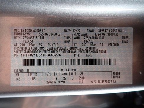 Certified 2023 Ford F150 XLT w/ Equipment Group 302A High image 23