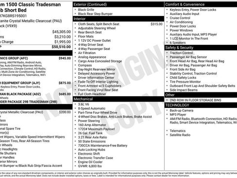 Used 2024 RAM 1500 Tradesman w/ Electronics Group image 36