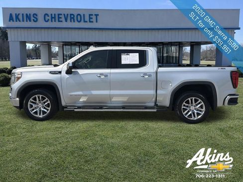 Certified 2020 GMC Sierra 1500 SLT w/ SLT Premium Plus Package image 10
