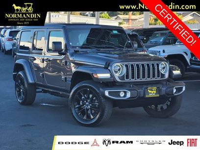 Certified 2025 Jeep Wrangler Unlimited Sahara w/ Safety Group