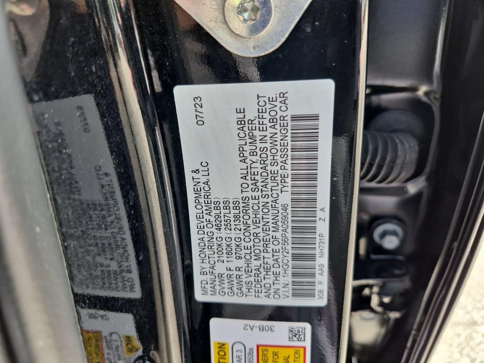 Certified 2023 Honda Accord Sport image 23