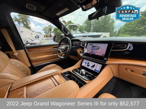 Used 2022 Jeep Grand Wagoneer Series III w/ Rear Seat Video Group 1 AWD/4WD image 17