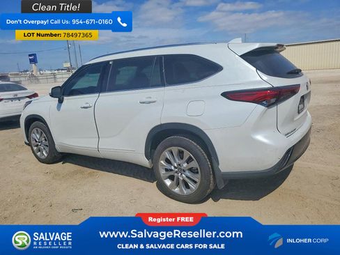 Used 2022 Toyota Highlander Limited image 3