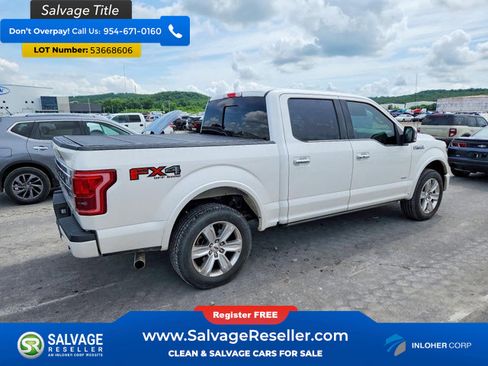 Used 2015 Ford F150 Platinum w/ Equipment Group 701A Luxury AWD/4WD image 4