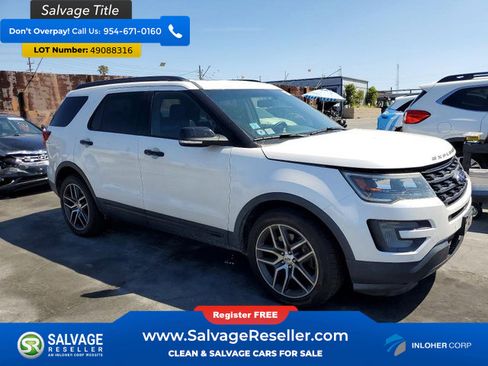 Used 2016 Ford Explorer Sport w/ Equipment Group 401A image 5