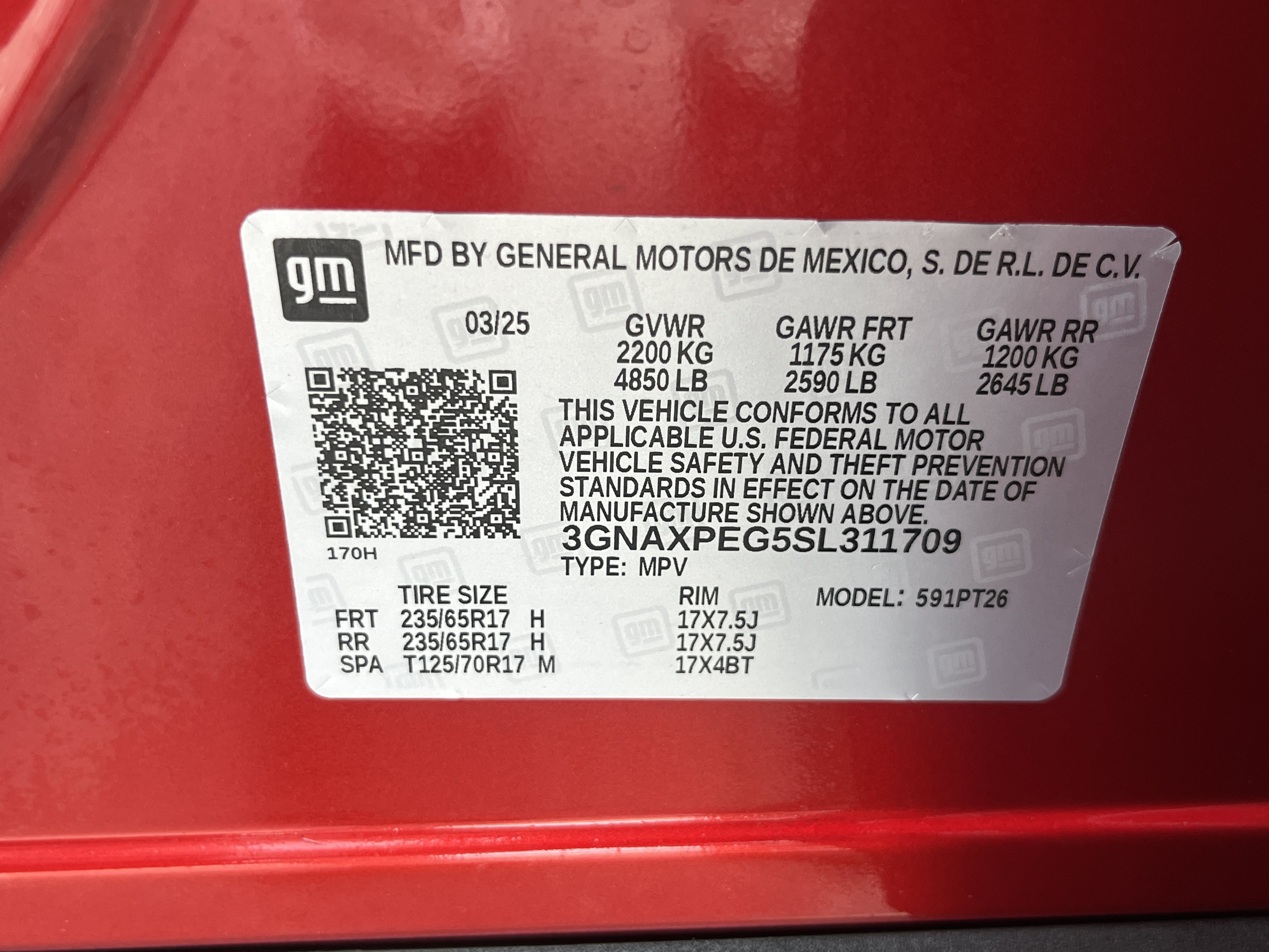 Used 2025 Chevrolet Equinox LT w/ Convenience Package II AWD/4WD image 10