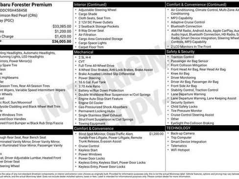 Used 2025 Subaru Forester Premium image 3