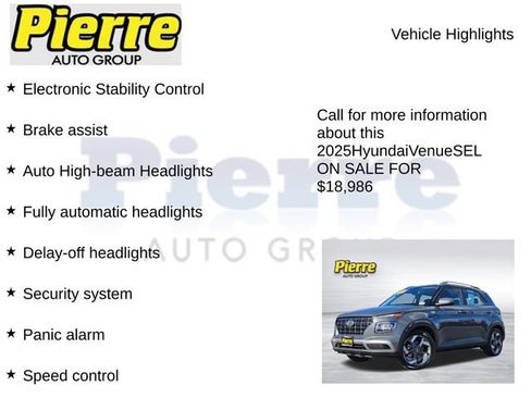 Used 2025 Hyundai Venue SEL FWD image 14