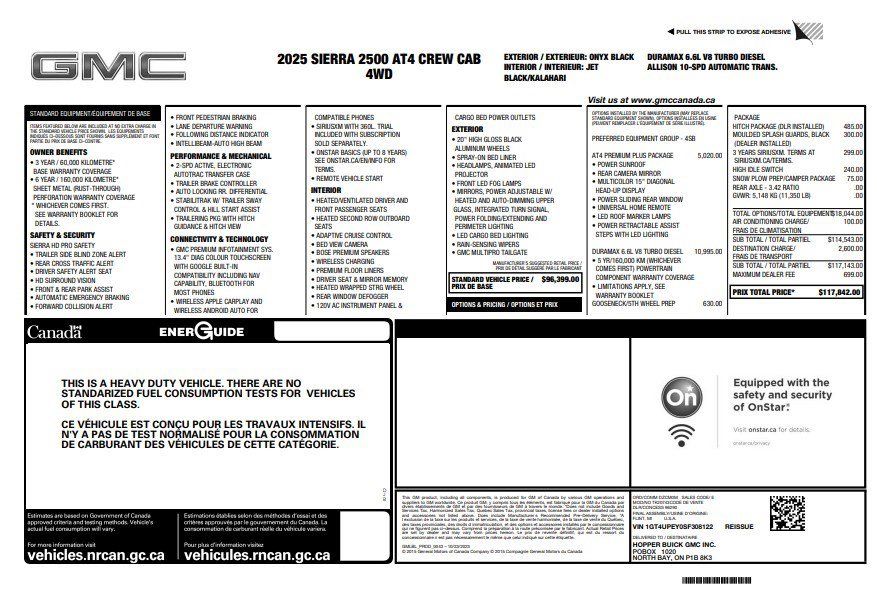 Certified 2025 GMC Sierra 2500 AT4 w/ AT4 Premium Plus Package AWD/4WD image 34