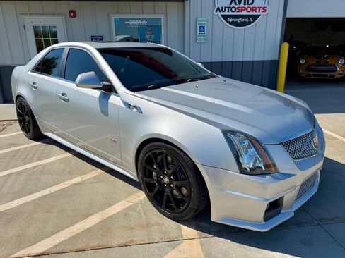 Used 2011 Cadillac CTS V w/ Wood Trim Package RWD image 2
