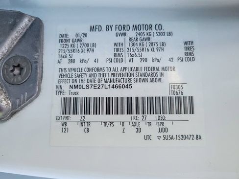 Used 2020 Ford Transit Connect XL image 23