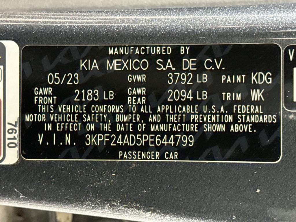 Used 2023 Kia Forte LXS FWD image 29