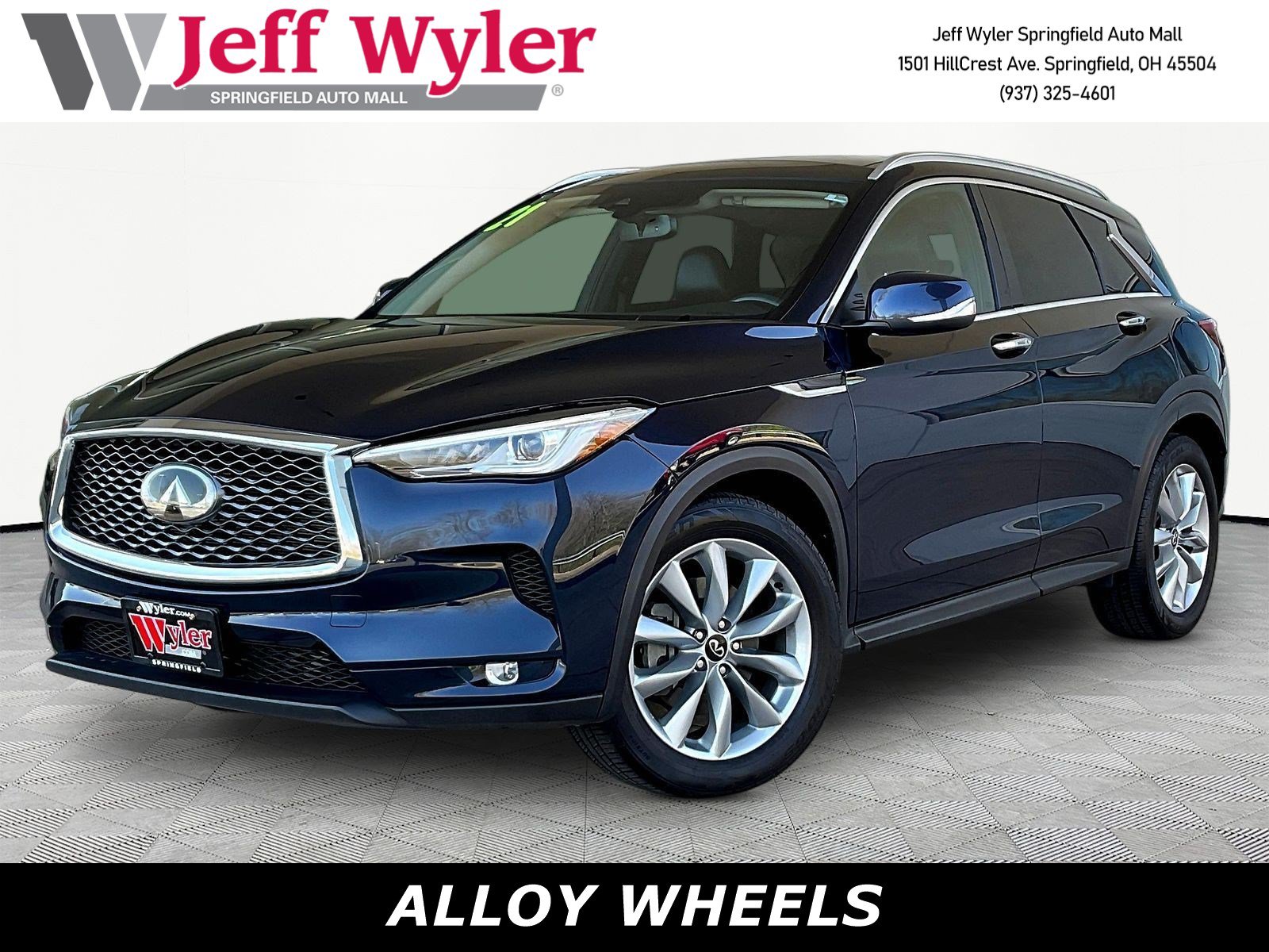 Used 2021 INFINITI QX50 Luxe FWD image 1