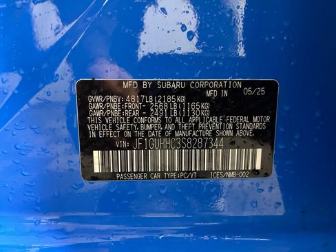 Certified 2025 Subaru Impreza RS image 20