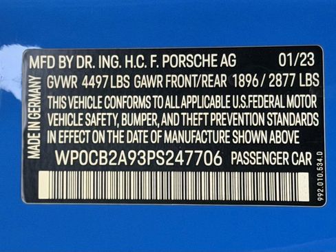 Certified 2023 Porsche 911 Carrera GTS RWD image 26