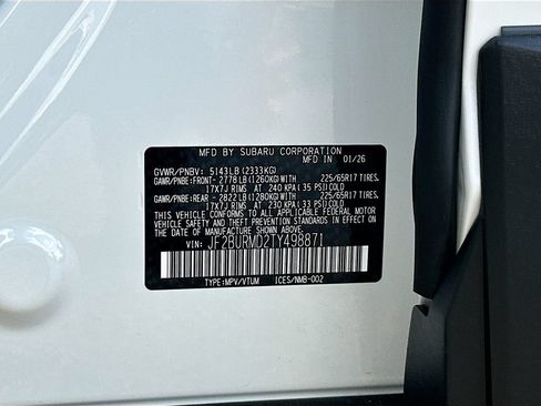 New 2026 Subaru Outback Wilderness AWD/4WD image 33