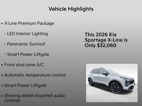 New 2026 Kia Sportage X-Line w/ X-Line Premium Package image 5