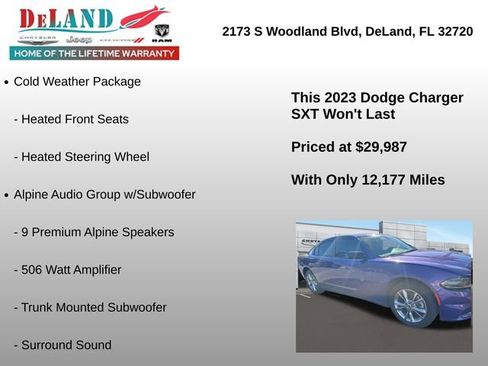 Used 2023 Dodge Charger SXT image 2