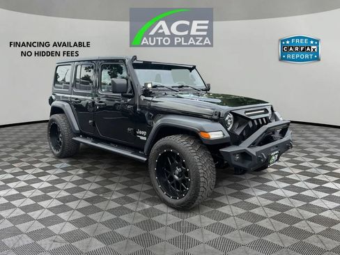 Used 2018 Jeep Wrangler Unlimited Sport S AWD/4WD image 1