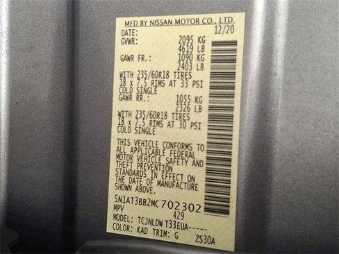 Used 2021 Nissan Rogue SV image 28