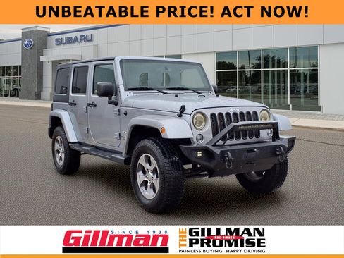 Used 2016 Jeep Wrangler Unlimited Sahara w/ Connectivity Group AWD/4WD image 1