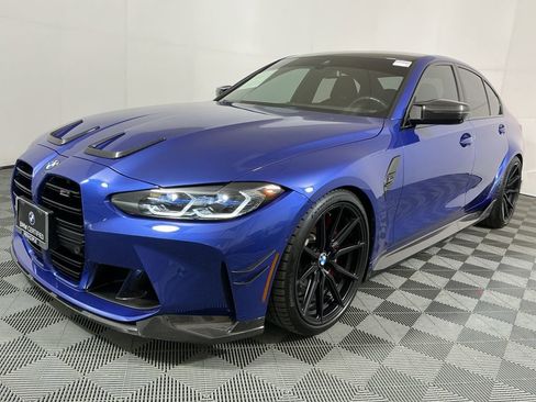 Used 2023 BMW M3 Competition w/ M Carbon Exterior Package image 2