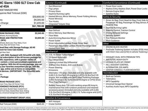 Used 2021 GMC Sierra 1500 SLT w/ SLT Premium Package AWD/4WD image 12